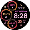 Vibrant Bloom Watchface