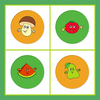Memory Game: Fruits & Veggies