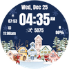 Christmas Digital Watch Face