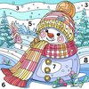 Christmas Coloring by Number