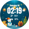 Merry Time Christmas WatchFace