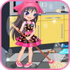 game girls cleaning house