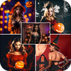 Halloween Christmas Collage AI