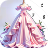 Princess Dress Coloring Game