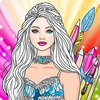 Dress Up Games & Coloring Book