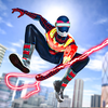 Spider rope hero web man games