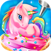Rainbow Unicorn Ice Cream Food