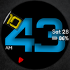 Digital Watch Face CUE174