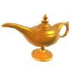 Genie Lamp Make My Wish HD
