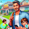 Virtual Dad Happy Family Game