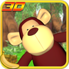 Jungle Monkey Fruit 3D Games