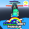 Rainbow Obby Parkour 2