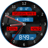 Black Metal LED HD Watch Face