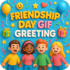 Friendship Day GIF Greeting.
