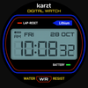 Digital karzt watch face