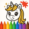 Unicorn Coloring Dreamland
