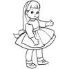 How to draw Doll