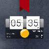 Sense flip clock & weather Pro
