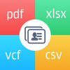 Contacts to Excel, PDF, CSV