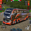 US Bus driving bus Driver 3D
