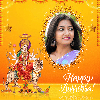 Dussehra Photo Frame 2025