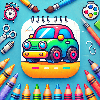 Magic Car Coloring