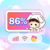 Emoji Battery Widget Customize