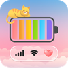 Emoji Battery Widget: Icon Bar