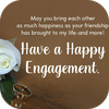 Engagement Wishes for Friend