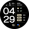 EXD043D: Digital Watch Face