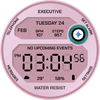 EXD199: Retro Pink Watch Face