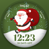 Christmas countdown watch face
