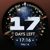 New Year Countdown Watch Face