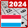 Calendrier Luxembourg 2024