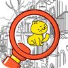 Find Out Hidden Cat - Spot It!