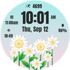 Floral Art Watch Face