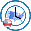 America time clock : USA time