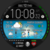 Digital Weather Watch face P5