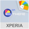 COLOR™ Theme | P Silver XPERIA