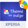 COLOR™ XPERIA Theme | Indigo