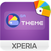 GALAXY XPERIA Theme | J PURPLE