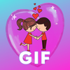 Gif of Love with Movement