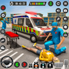 Driving Ambulance Rescue Game