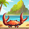 Hungry Crab Rope Rescue Game