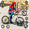 BMX Cycle Race Superhero Games