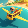 Air Bus Landing 3d