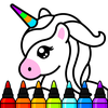 Unicorn Coloring Girl Games