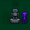 Robot Run Alien Chase