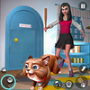 Bad Cat Sim Angry Mom Games 3D