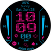 Pixel Pulse: Retro Watch Face